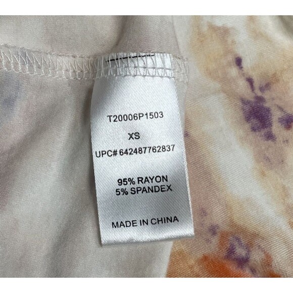 Tart Collections XS Maxi Dress Aeryn Extra Small Nuage Rose (orange/purple) NWT - Picture 10 of 10